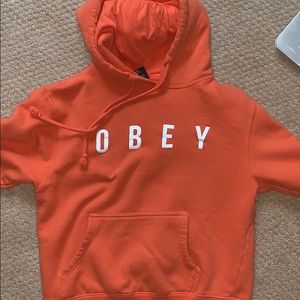 OBEY SIZE MEDIUM WOMEN’S HOODIE